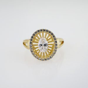 14k Gold Plated Stainless Steel Ring – RG009