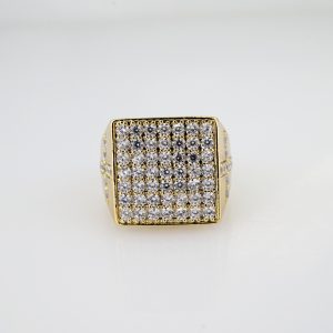 14k Gold Plated Stainless Steel Ring – RG010