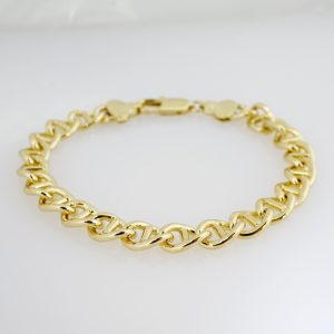 14k Gold Plated Steel Bracelet – BR035