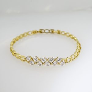 14k Gold Plated Steel Bracelet – BR029