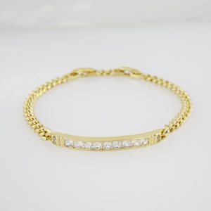14k Gold Plated Steel Bracelet – BR023