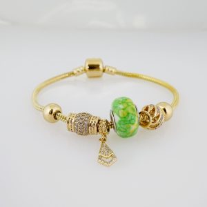 14k Gold Plated Steel Bracelet – BR019