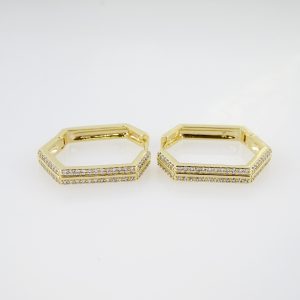 14k Gold Plated Steel Earring – EA068