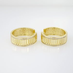 14k Gold Plated Steel Earring – EA070