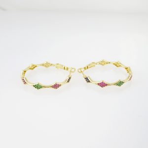 14k Gold Plated Steel Earring – EA055