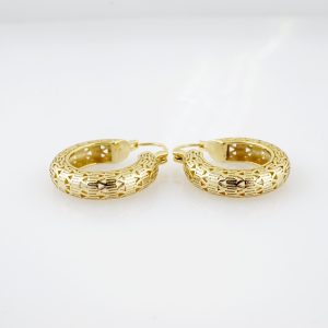 14k Gold Plated Steel Earring – EA103