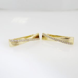 14k Gold Plated Steel Earring – EA061