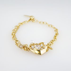 14K Gold Plated Stainless Steel Bracelet – BR009