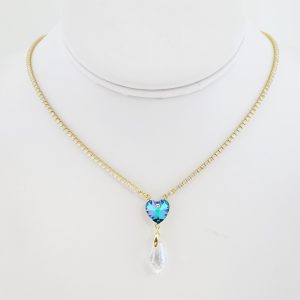 14k Gold Plated Steel Choker – NK009