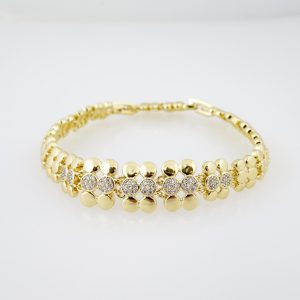 14k Gold Plated Steel Bracelet – BR006