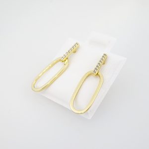 14k Gold Plated Steel Earring – EA0203