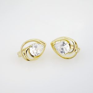 14k Gold Plated Steel Earring – EA0204
