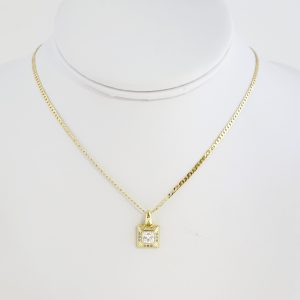 14k Gold Plated Steel Chain – CH050