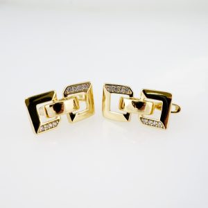 14k Gold Plated Steel Earring – EA091