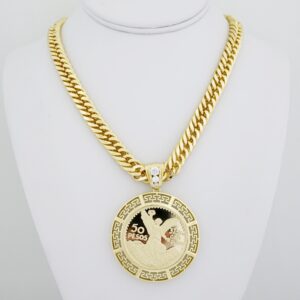 Men's Chain in 14k Gold Plated Steel – MCH037