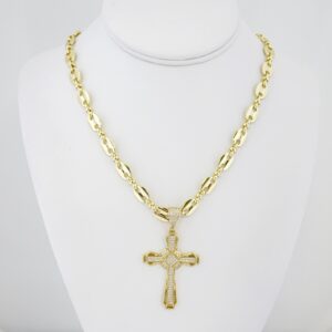 Men's Chain in 14k Gold Plated Steel – MCH040