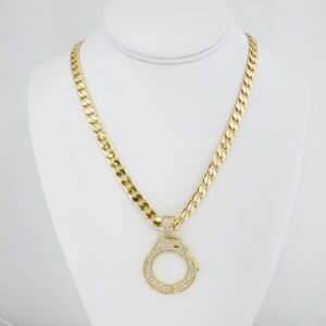 Men's Chain in 14k Gold Plated Steel – MCH012