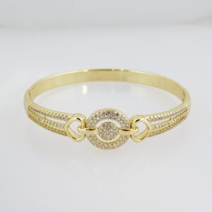 14k Gold Plated Steel Bracelet – BA023