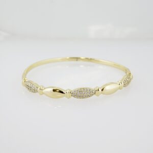 14k Gold Plated Steel Bracelet – BA019