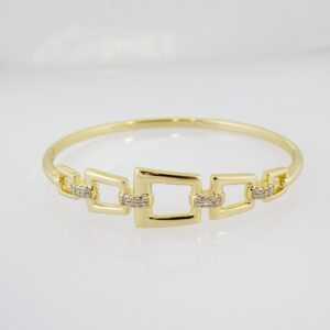 14k Gold Plated Steel Bracelet – BA017