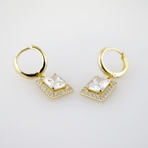 14k Gold Plated Steel Earring – EA511