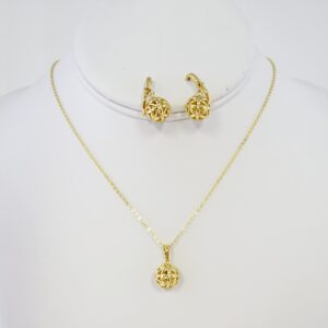 14k Gold Plated Steel Chain – SET008