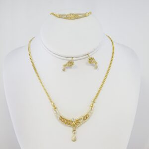 14k Gold Plated Stainless Steel Set – SET014