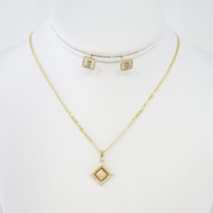 14k Gold Plated Steel Chain – SET015