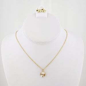 14k Gold Plated Steel Chain – SET019