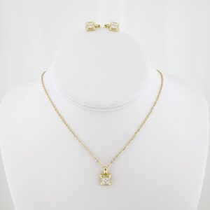 14k Gold Plated Steel Chain – SET016