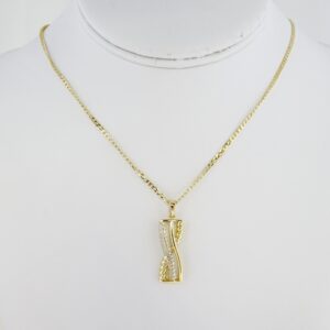 14k Gold Plated Steel Chain – SET045