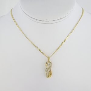 14k Gold Plated Steel Chain – SET046