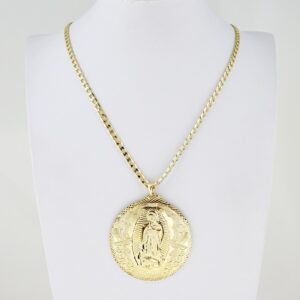 Men's 14k Gold Plated Steel Chain – MCH069