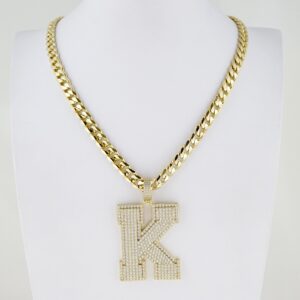 Men's 14k Gold Plated Steel Chain – MCH062