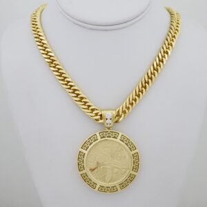 Men's Chain in 14k Gold Plated Steel – MCH005