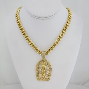 Men's Chain in 14k Gold Plated Steel – MCH001