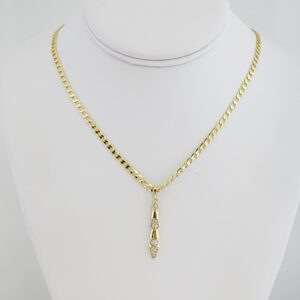 14k Gold Plated Steel Chain – CH0103