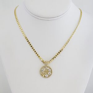 14k Gold Plated Steel Chain – CH087