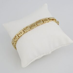 Bracelets Woman/ Pulseras Dama/ Zircon Stone/14K Real Color// B0037