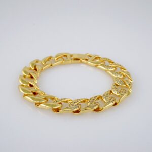 Bracelets/ Pulseras / Zircon Stone/14K Real Color// B708