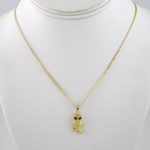 SET1849 Cadenas & Colgantes  Chain  Pendants  Zircon Stone  14K Real Color