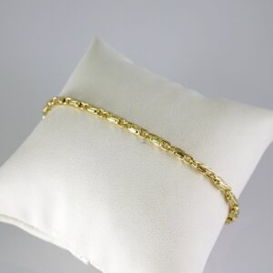B1837 Bracelet  Pulseras  Zircon Stone  14K Real Color