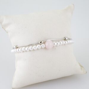 B1598 Bracelet  Pulseras  Zircon Stone  Silver Color
