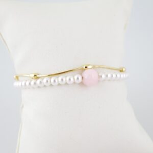 B1599 Bracelet  Pulseras  Zircon Stone  14K Real Color