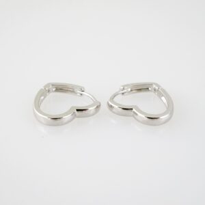 E1989 Earrings  Aretes  Plain  Silver Color