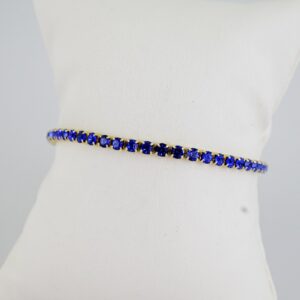 B1501 Bracelet  Pulseras  Zircon Stone  14K Real Color