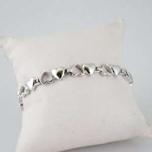 B1653 Bracelet  Pulseras  Zircon Stone  Silver Color