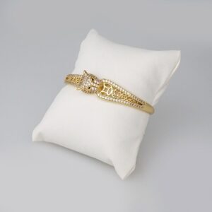 Bangles Woman/ Pulsos Dama/ Zircon Stone/ 14K Real Color// P00152