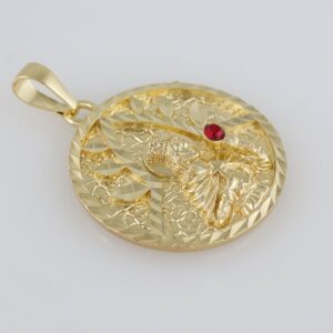 Pendants / Colgante/ 14K Real Color/ Santa Barbara/ P0023-1