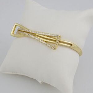 Bangles Woman/ Pulsos Dama/ Zircon Stone/// 14K Real Color /// P0077